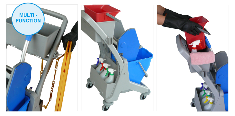CT Mini Kentucky Mopping Trolley - Cleanic Cleaning Equipment